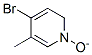 4-溴-3-甲基吡啶 N-氧化物结构式_10168-58-8结构式