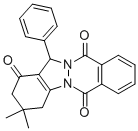 3,3-二甲基-13-苯基-2,3,4,13-四氢-吲唑o[1,2-b]二氮杂萘-1,6,11-三酮结构式_1017238-93-5结构式