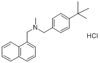 盐酸布替萘芬结构式_101827-46-7结构式