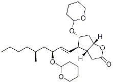 2H-环戊并[b]呋喃-2-酮,六氢-4-[(1E,3S,5S)-5-甲基-3-[(四氢-2H结构式_101849-78-9结构式