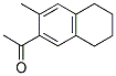 6-乙酰基-7-甲基-1,2,3,4-四氢化萘结构式_10188-69-9结构式