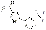 2-[3-三氟甲基苯基]-5-噻唑甲酸甲酯结构式_1018975-69-3结构式