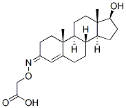 17Beta-羟基-4-雄烯-3-酮 3-[邻羧基甲基]肟结构式_10190-93-9结构式