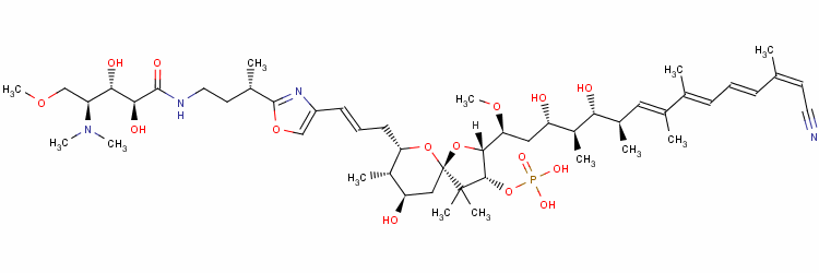 Calyculin a Structure,101932-71-2Structure