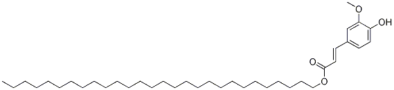 Octacosyl (E)-ferulate Structure,101959-37-9Structure