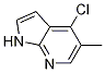 4-氯-5-甲基-1H-吡咯并[2,3-b]吡啶结构式_1020056-56-7结构式