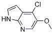 4-氯-5-甲氧基-1H-吡咯并[2,3-b]吡啶结构式_1020056-72-7结构式