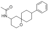 4-乙酰基氨基-9-苯基-1-噁螺[5.5]十一烷结构式_1020085-28-2结构式