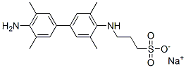N-(3-磺丙基)-3,3’,5,5’-四甲基联苯胺钠盐结构式_102062-36-2结构式
