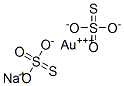 金硫代硫酸钠结构式_10210-36-3结构式