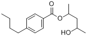 4-丁基苯甲酸-4-羟基-2-戊酯结构式_1021266-82-9结构式