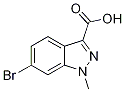 6-溴-1-甲基-1H-吲唑-3-羧酸结构式_1021859-29-9结构式