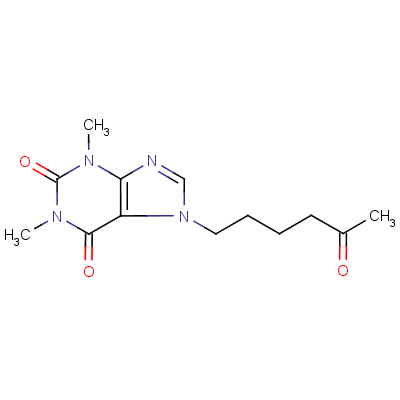 洛米茶碱结构式_10226-54-7结构式