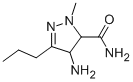 4-氨基-4,5-二氢-1-甲基-3-丙基-1H-吡唑-5-羧胺结构式_1023327-67-4结构式