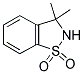 2,3-二氢-3,3-二甲基-1,2-苯并异噻唑 1,1-二氧化物结构式_102362-98-1结构式