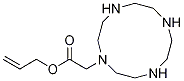 (1,4,7,10-四氮杂-环十二-1-基)-烯丙基乙酸酯结构式_1023970-58-2结构式