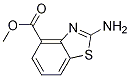 2-氨基-4-苯并噻唑羧酸甲酯结构式_1024054-68-9结构式