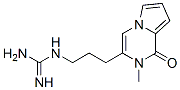 1-[3-[(1,2-二氢-2-甲基-1-氧代吡咯并[1,2-a]吡嗪)-3-基]丙基]胍结构式_102482-94-0结构式