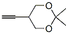5-乙炔基-2,2-二甲基-1,3-二恶烷结构式_102573-86-4结构式