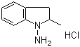 1-氨基-2-甲基吲哚啉盐酸盐结构式_102789-79-7结构式