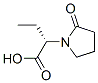 (2S)-2-(2-氧代吡咯烷-1-基)丁酸结构式_102849-49-0结构式