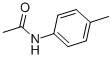 4-甲基乙酰苯胺结构式_103-89-9结构式