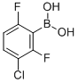 3-氯-2,6-二氟苯硼酸结构式_1031226-45-5结构式