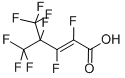 4-(Trifluoromethyl)hexafluoropent-2-enoic acid Structure,103229-89-6Structure