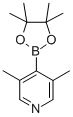 3,5-二甲基-4-(4,4,5,5-四甲基-1,3,2-二氧硼烷)-吡啶结构式_1032358-02-3结构式