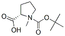 (2S)-2-甲基-1,2-吡咯烷二羧酸-1-(1,1-二甲基乙基)酯结构式_103336-06-7结构式
