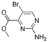 Methyl 2-amino-5-bromopyrimidine-4-carboxylate Structure,1034737-23-9Structure