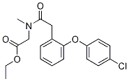 2-(2-(2-(4-氯苯氧基)苯基)-n-甲基乙酰氨基)乙酸甲酯结构式_1035404-19-3结构式