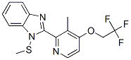 2-[3-甲基-4-(2,2,2-三氟乙氧基)-2-吡啶]甲基硫基-1H-苯并咪唑结构式_103577-40-8结构式