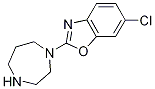6-氯-2-(1,4-二氮杂环庚烷-1-基)-1,3-苯并噁唑结构式_1035840-25-5结构式