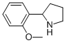 2-(2-Methoxyphenyl)pyrrolidine Structure,103857-96-1Structure