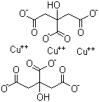 柠檬酸铜结构式_10402-15-0结构式