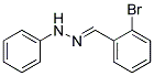 N-(2-bromo-benzylidene)-n-phenyl- hydrazine Structure,10407-11-1Structure