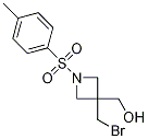 (3-(溴甲基)-1-甲苯磺酰氮杂啶-3-基)甲醇结构式_1041026-55-4结构式