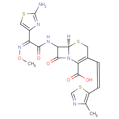 头孢托仑结构式_104145-95-1结构式