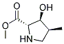 (2alpha,3beta,4beta)-(9ci)-3-羟基-4-甲基-L-脯氨酸甲酯结构式_104197-66-2结构式
