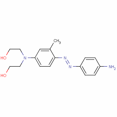 2-[[4-(4-Aminophenyl)diazenyl-3-methylphenyl]-(2-hydroxyethyl)amino]ethanol Structure,104226-21-3Structure