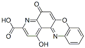 1-Hydroxy-5-oxo-5H-pyrido[3,2-a]phenoxazine-3-carboxylic acid Structure,1043-21-6Structure