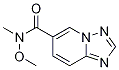 N-甲氧基-N-甲基-[1,2,4]噻唑并[1,5-a]吡啶-6-羧酰胺结构式_1043902-88-0结构式
