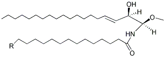 N-[(E,2S,3R)-1,3-二羟基十八碳-4-烯-2-基]十八烷酰胺结构式_104404-17-3结构式