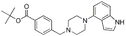 4-[[4-(1H-indol-4-yl)-1-piperazinyl]methyl]benzoic acid tert-butyl ester Structure,1044764-12-6Structure