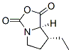 (7r-顺式)-(9ci)-7-乙基四氢-1H,3h-吡咯并[1,2-c]噁唑-1,3-二酮结构式_104561-28-6结构式