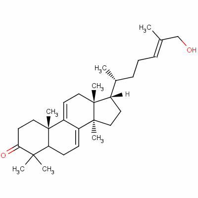 灵芝醇 A结构式_104700-97-2结构式