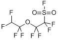 1,1,2,2-四氟-2-(1,1,2,2-四氟乙氧基)乙烷磺酰基氟化物结构式_104729-49-9结构式