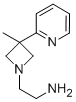 3-甲基-3-(2-吡啶基)-1-氮杂丁烷甲胺结构式_1048648-23-2结构式