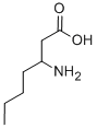 3-氨基庚酸结构式_104883-48-9结构式